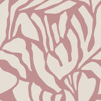 Behang flow | 100 x 270 cm | Mauve | Sabine van Vessem