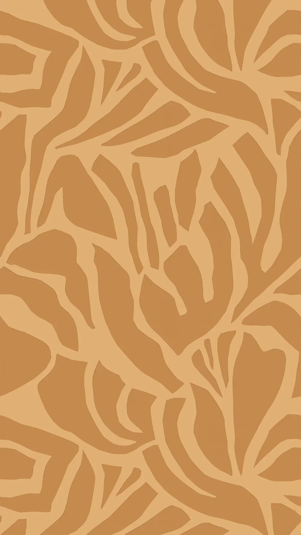 Behang | Flow | 100 x 270 cm | Yellow - 02
