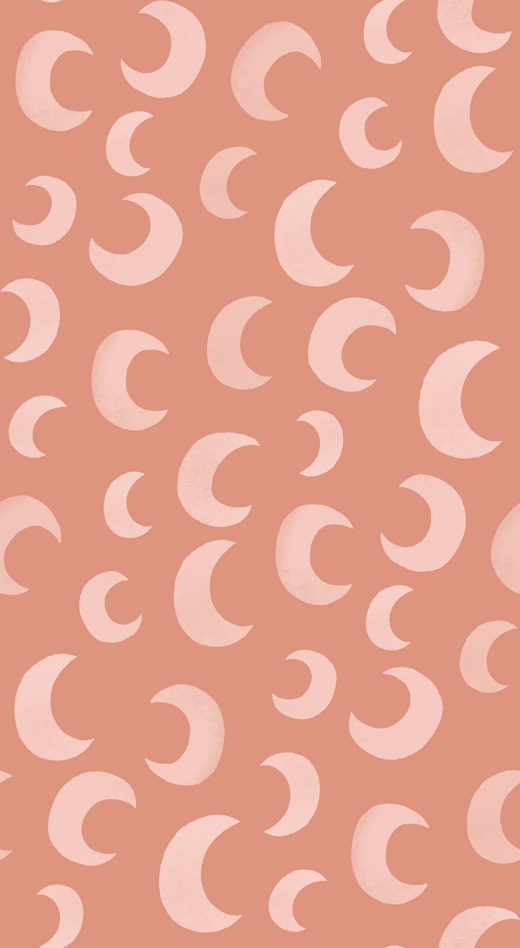 Behang | Moon | 100 x 270 cm | Petal pink
