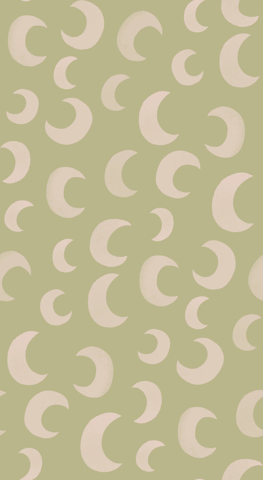 Behang | Moon | 100 x 270 cm | Pistache