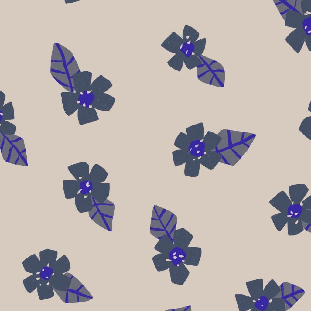 Behang | Poppies | 100 x 320 cm | Soft green