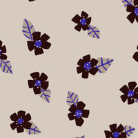 Behang klaprozen | 100 x 320 cm | Licht | Natural Nord