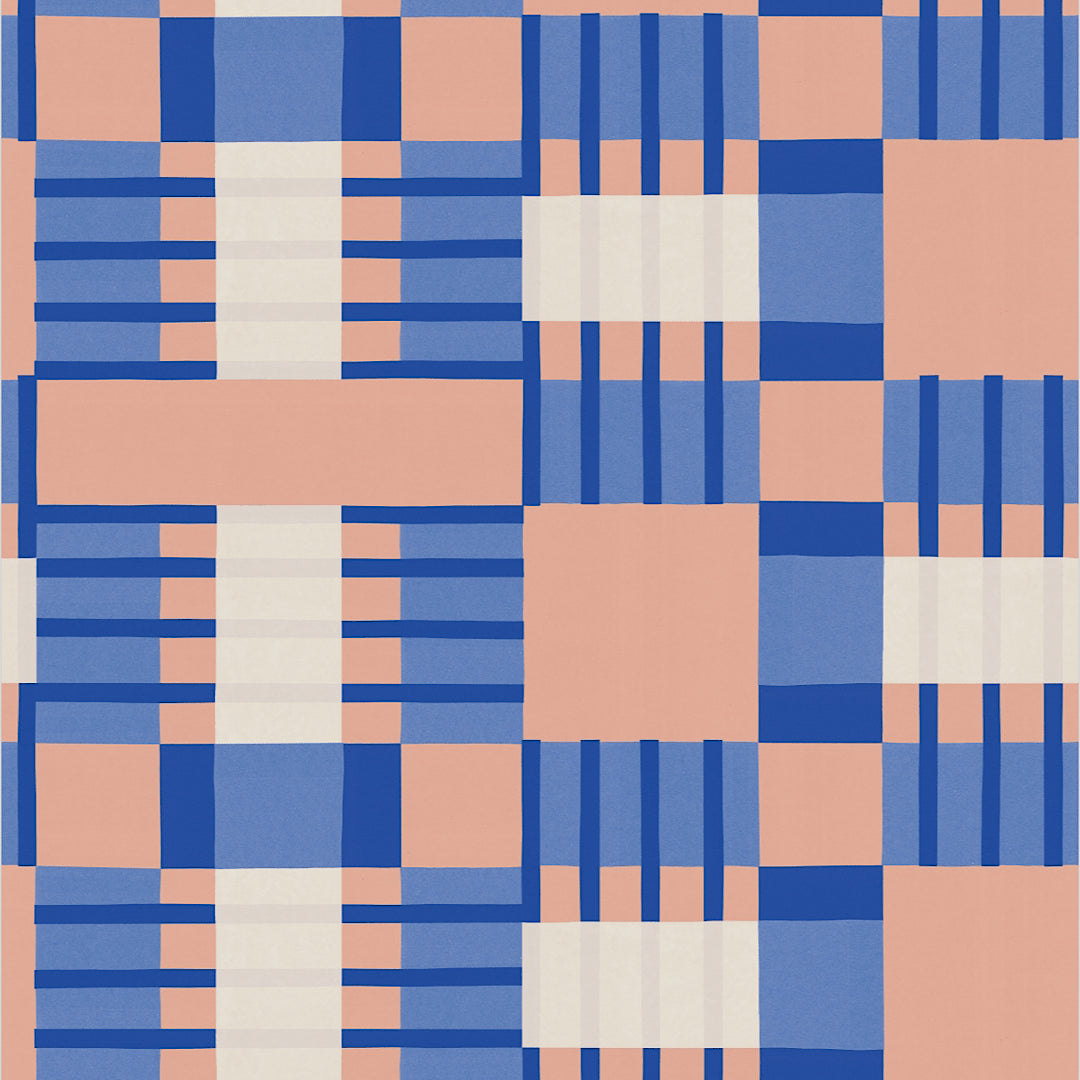 Behang blocks | 100 x 320 cm | Blink | Sabine van Vessem