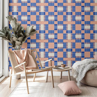 Behang blocks | 100 x 320 cm | Blink | Sabine van Vessem