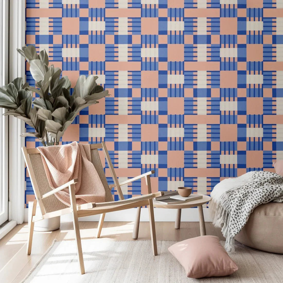 Behang blocks | 100 x 320 cm | Blink | Sabine van Vessem