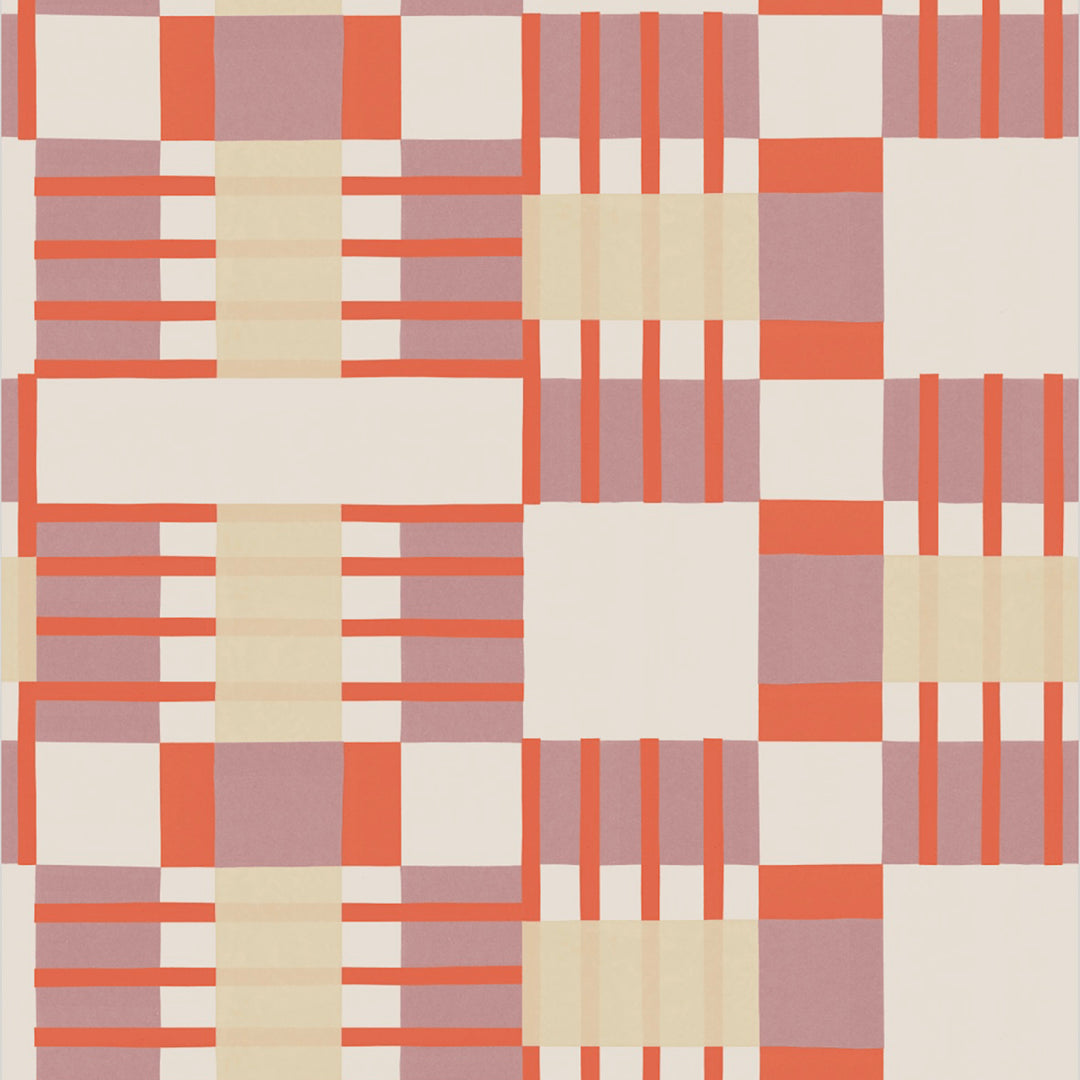 Behang blocks | 100 x 320 cm | Two tone | Sabine van Vessem