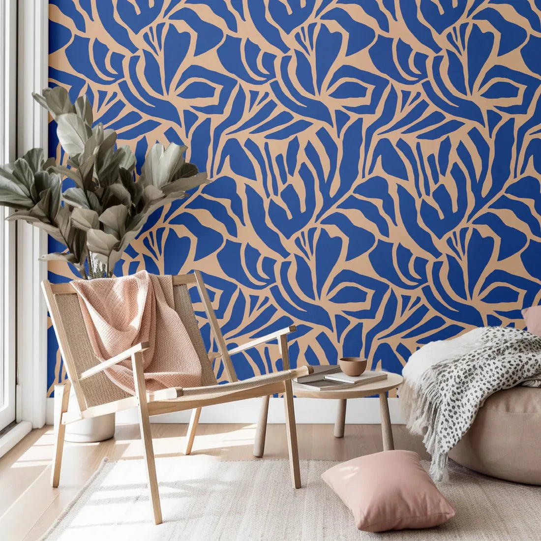 Behang | Flow | 100 x 320 cm | Beige