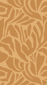 Behang | Flow | 100 x 320 cm | Yellow - 02