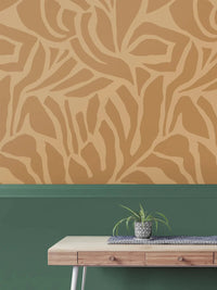 Behang | Flow | 100 x 320 cm | Yellow - 02