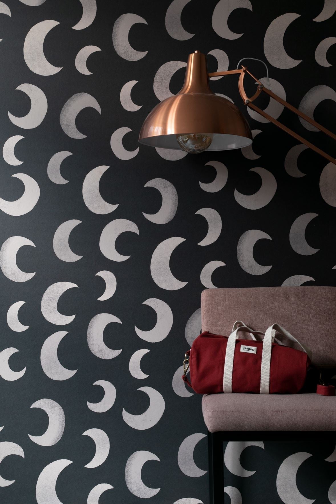 Behangstaal | Moon | Dark