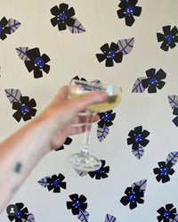 Behangstaal klaprozen | Licht | Natural Nord