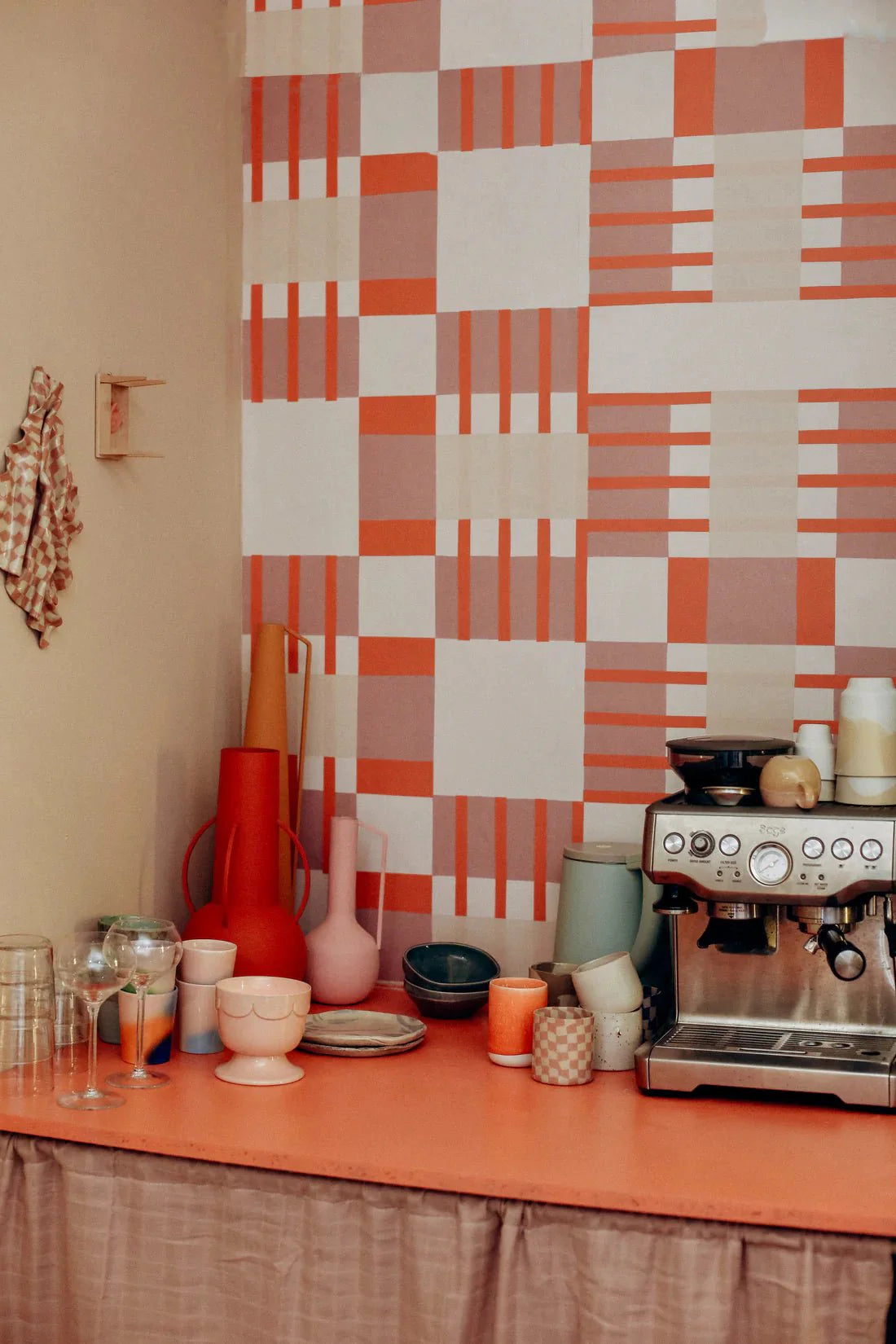 Behangstaal blocks | Two tone | Sabine van Vessem