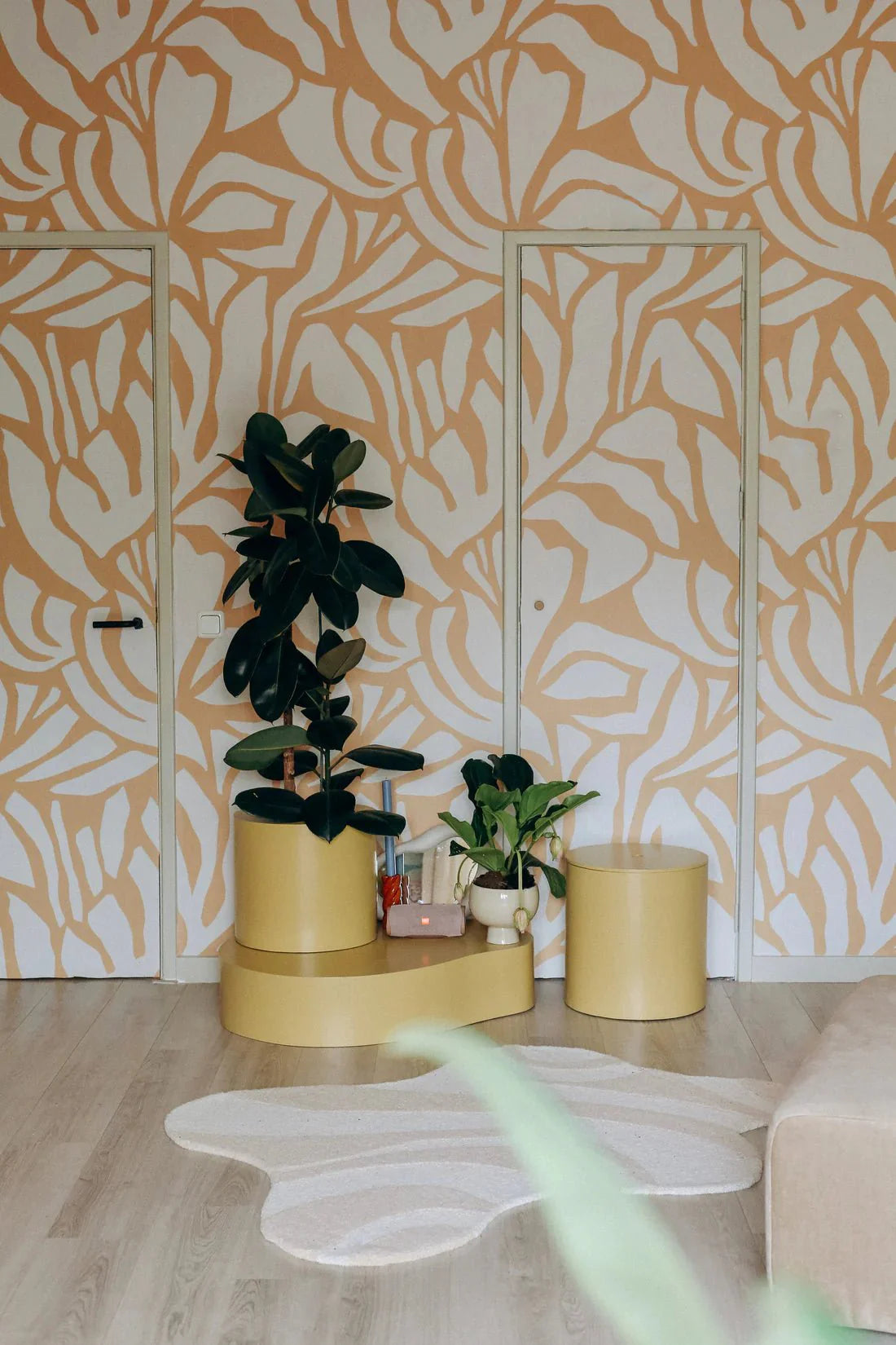 Behangstaal | Flow | Yellow