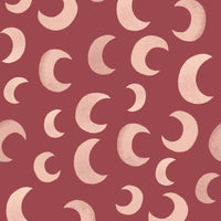 Behangstaal moon | Rhubarb | Aniek Bartels