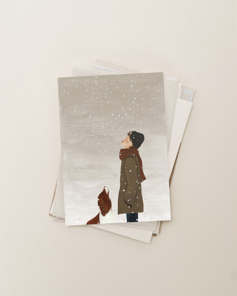 Enkele kaart | Proef de winter