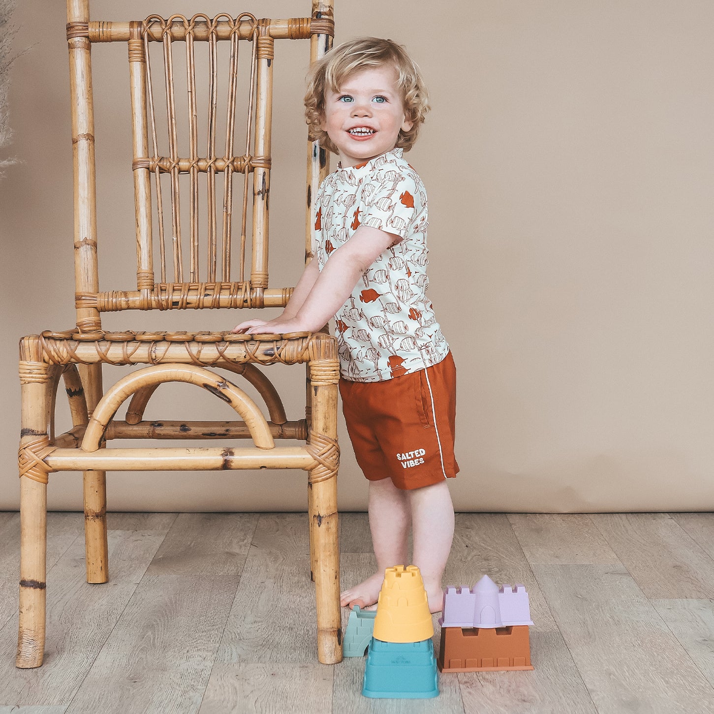 Salted Stories | Zwemshirt voor jongens | Fishy