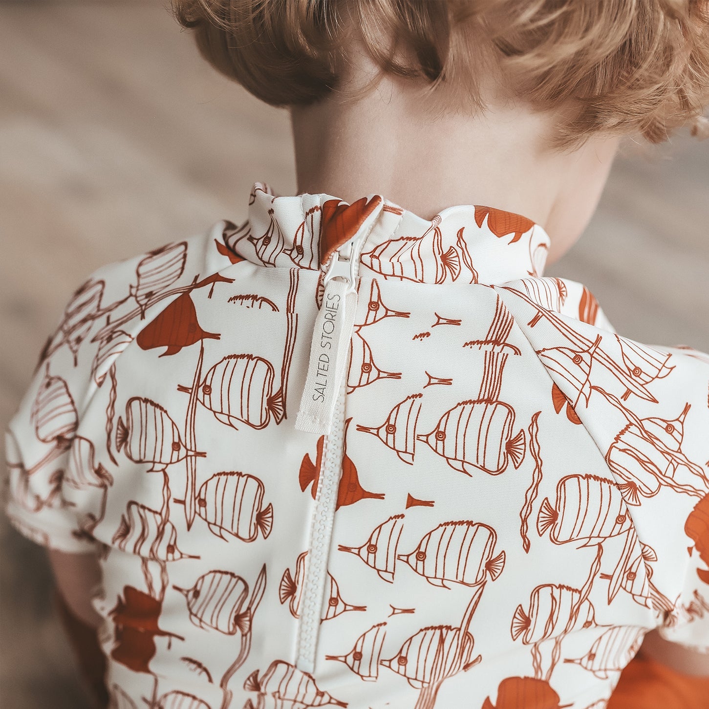 Salted Stories | Zwemshirt voor jongens | Fishy