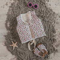 Salted Stories | Zwemvest voor meisjes | Sparkly flowers