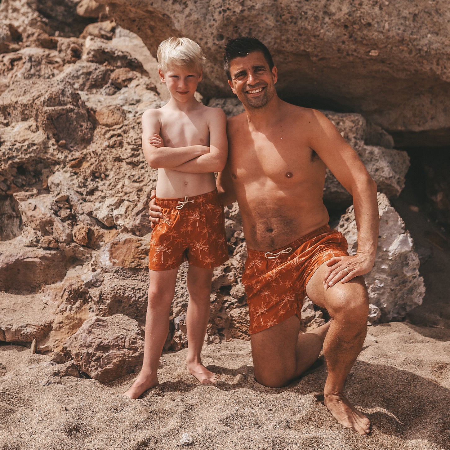 Salted Stories | Zwembroek voor jongens | Palms
