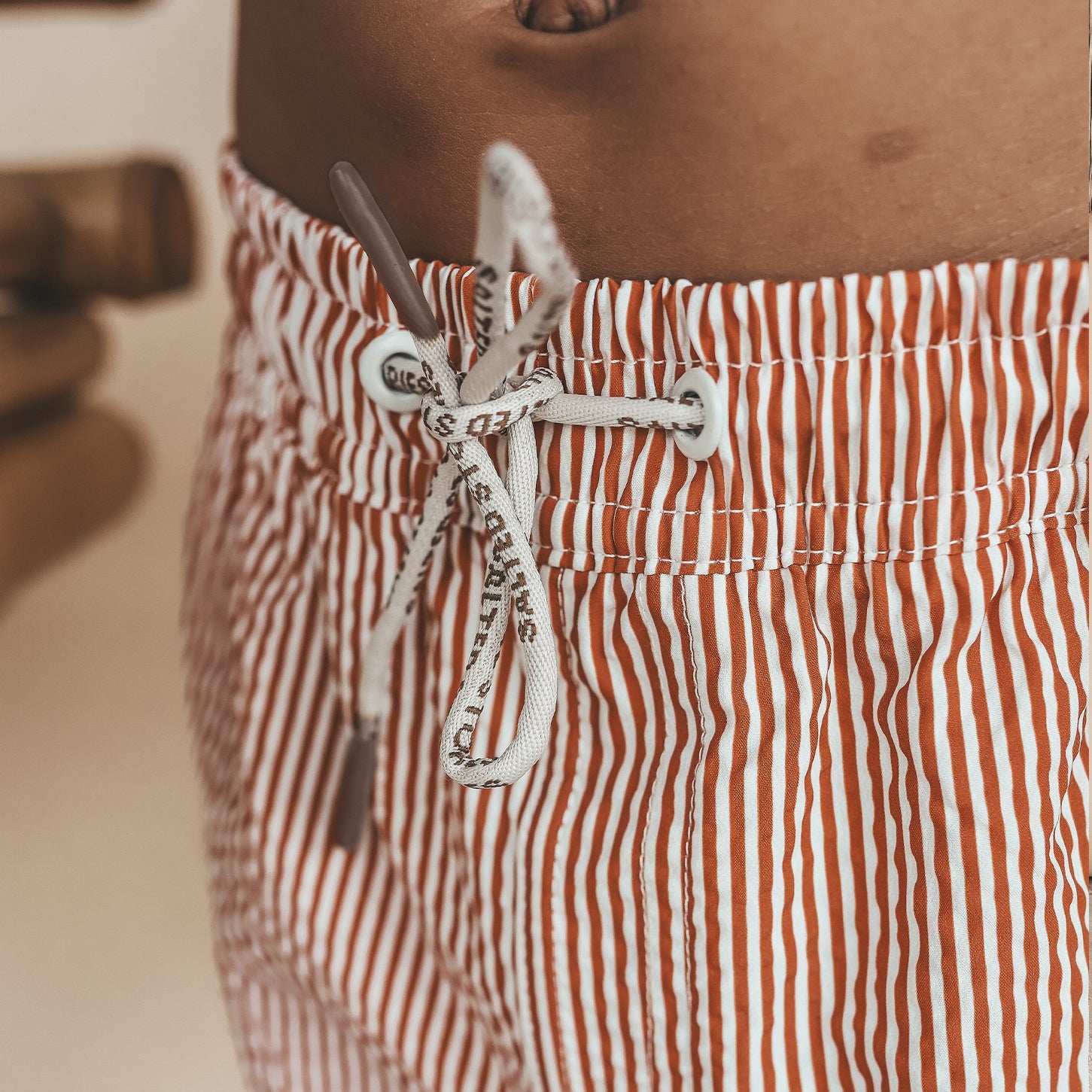 Salted Stories | Zwembroek voor jongens | Seersucker