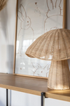 Rotan tafellamp | Boletus