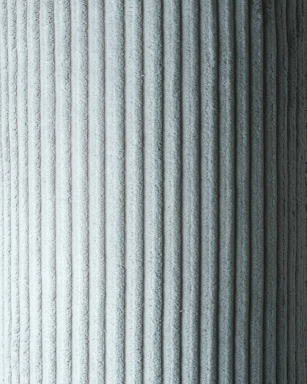 Ribstof poef | 60 x 60 cm | Peppermint green