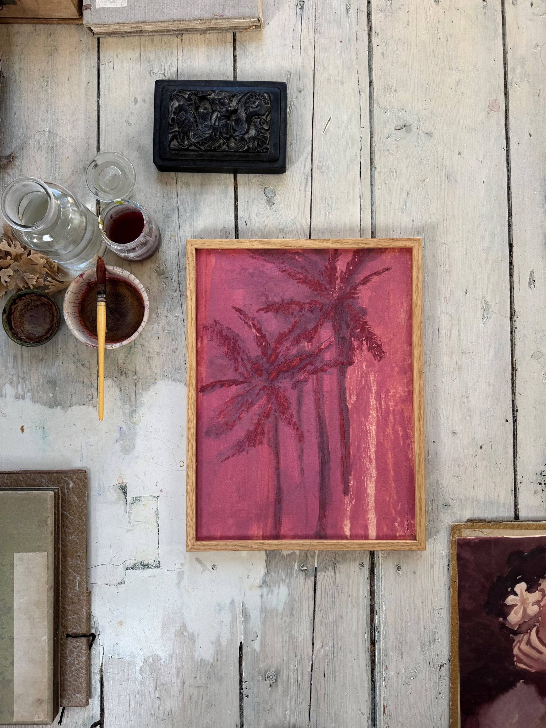 Art print | Evening glow | 30 x 40 cm