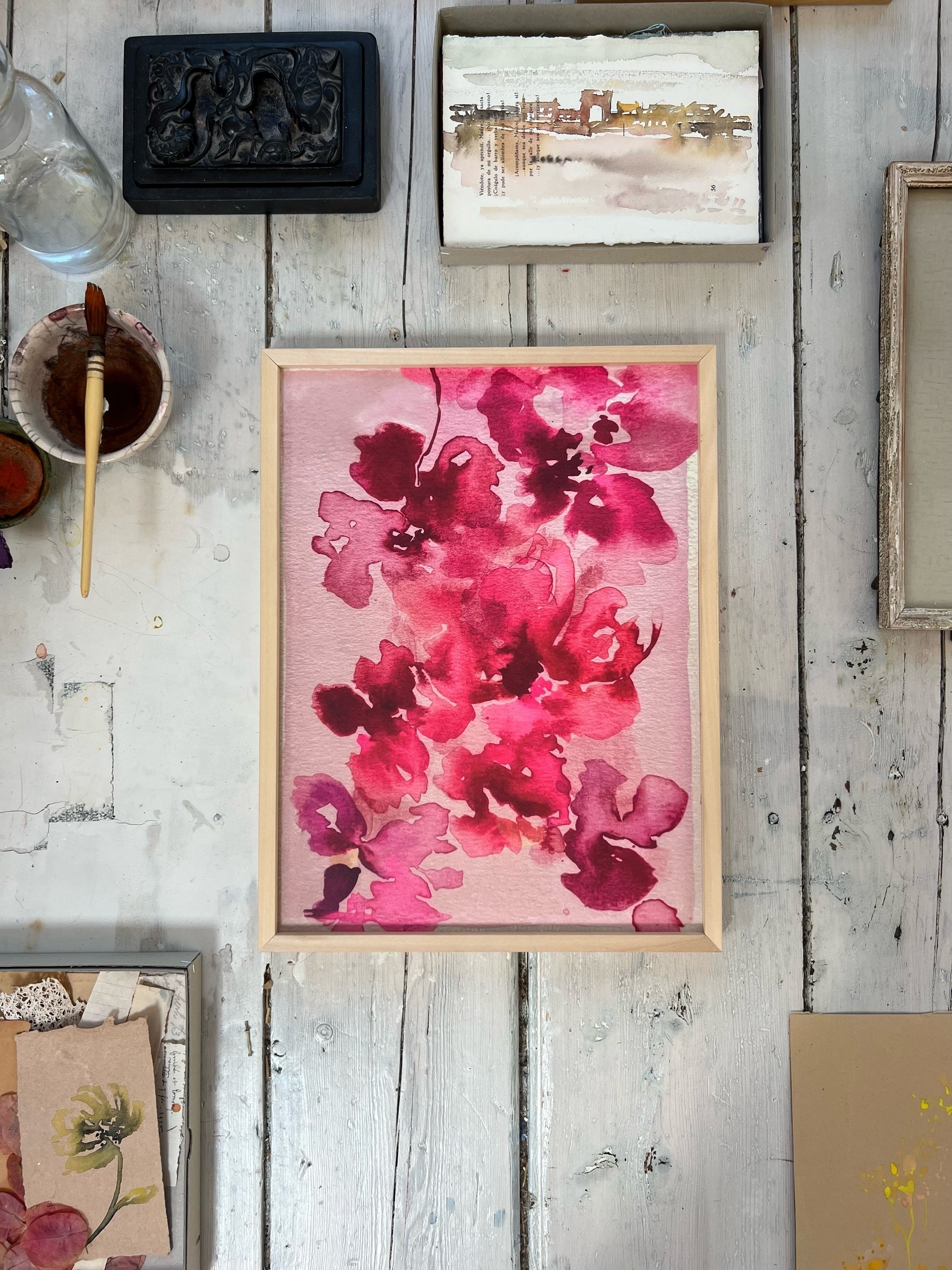 Art print | La vie rose | 30 x 40 cm