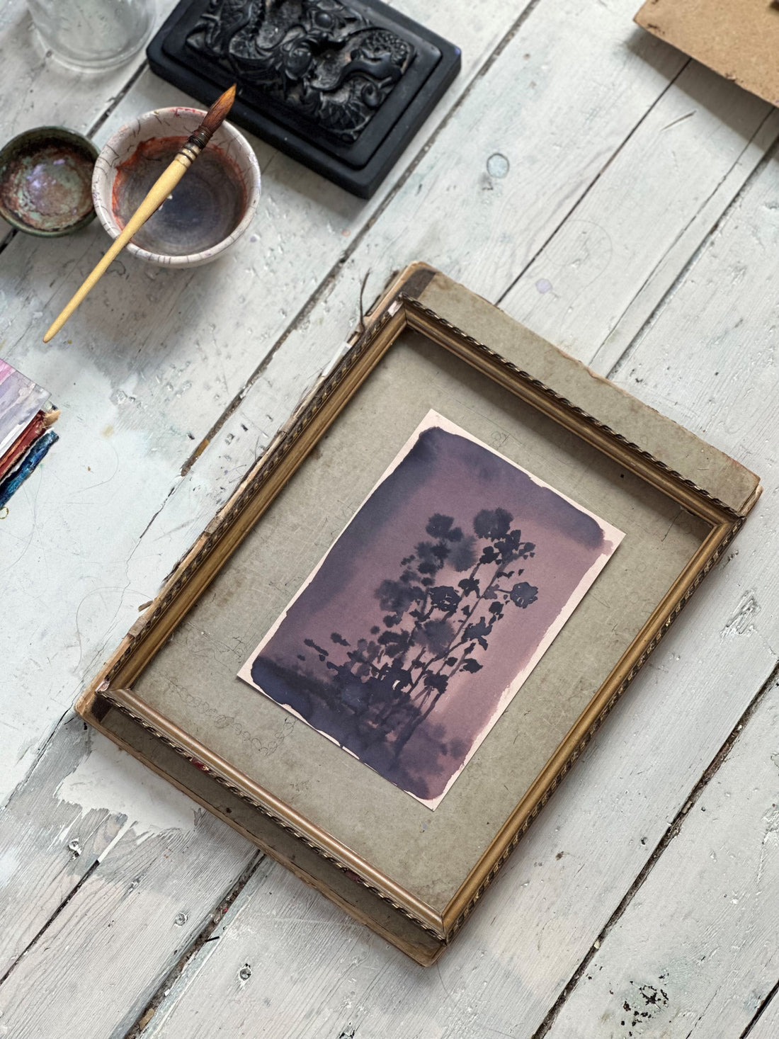 Art print | Chocolate flowers | A5