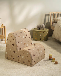 Kinder loungestoel | Cloud | Terrazzo Sand