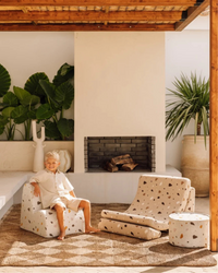 Kinder loungestoel | Cloud | Terrazzo Marble