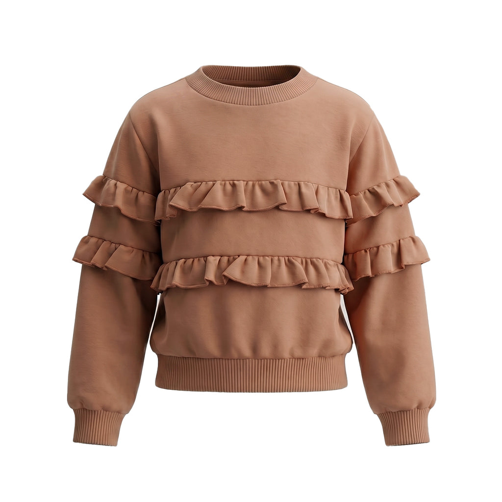Pre-order | French knit | Ruffle sweater