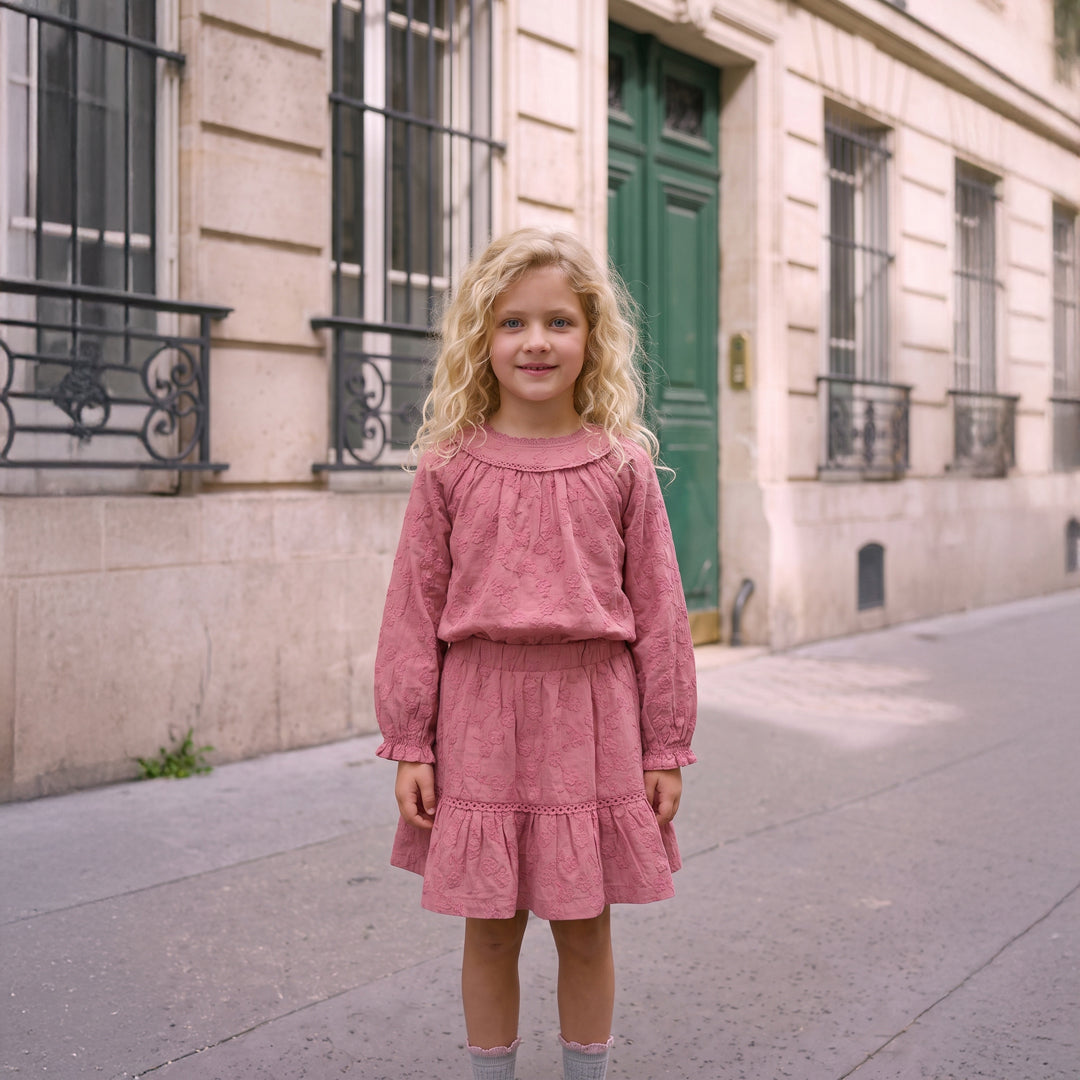 Pre-order | Broderie | Raglan shirt