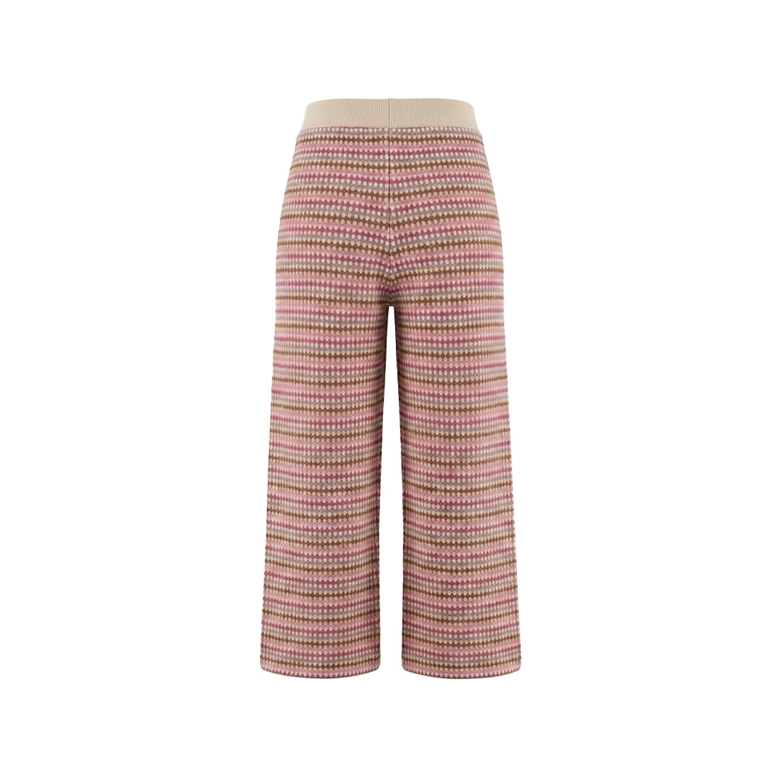 Pre-order | Bubble knit | Wide leg pants