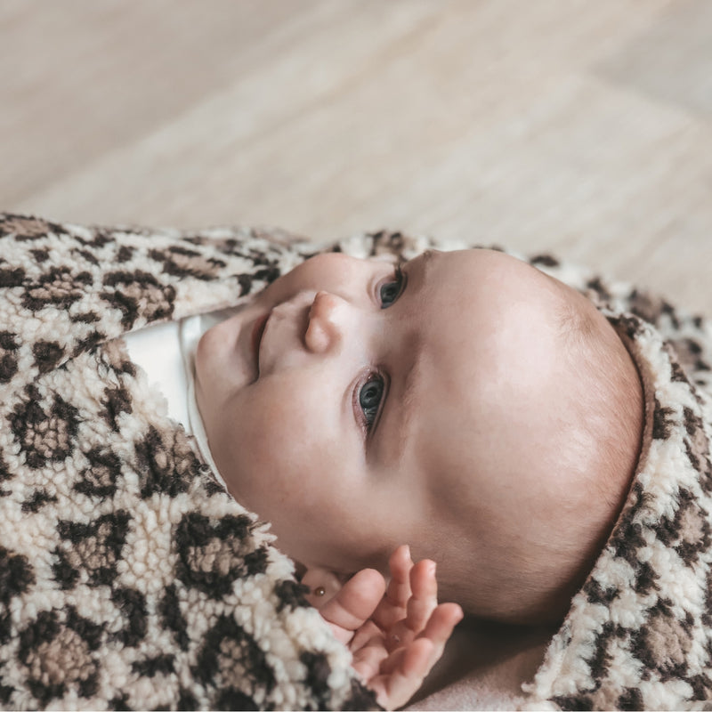 Wikkeldeken | Teddy leopard