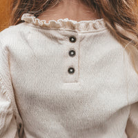 Wavy | Romance longsleeve | White swan