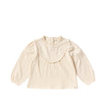 Wavy | Romance longsleeve | White swan