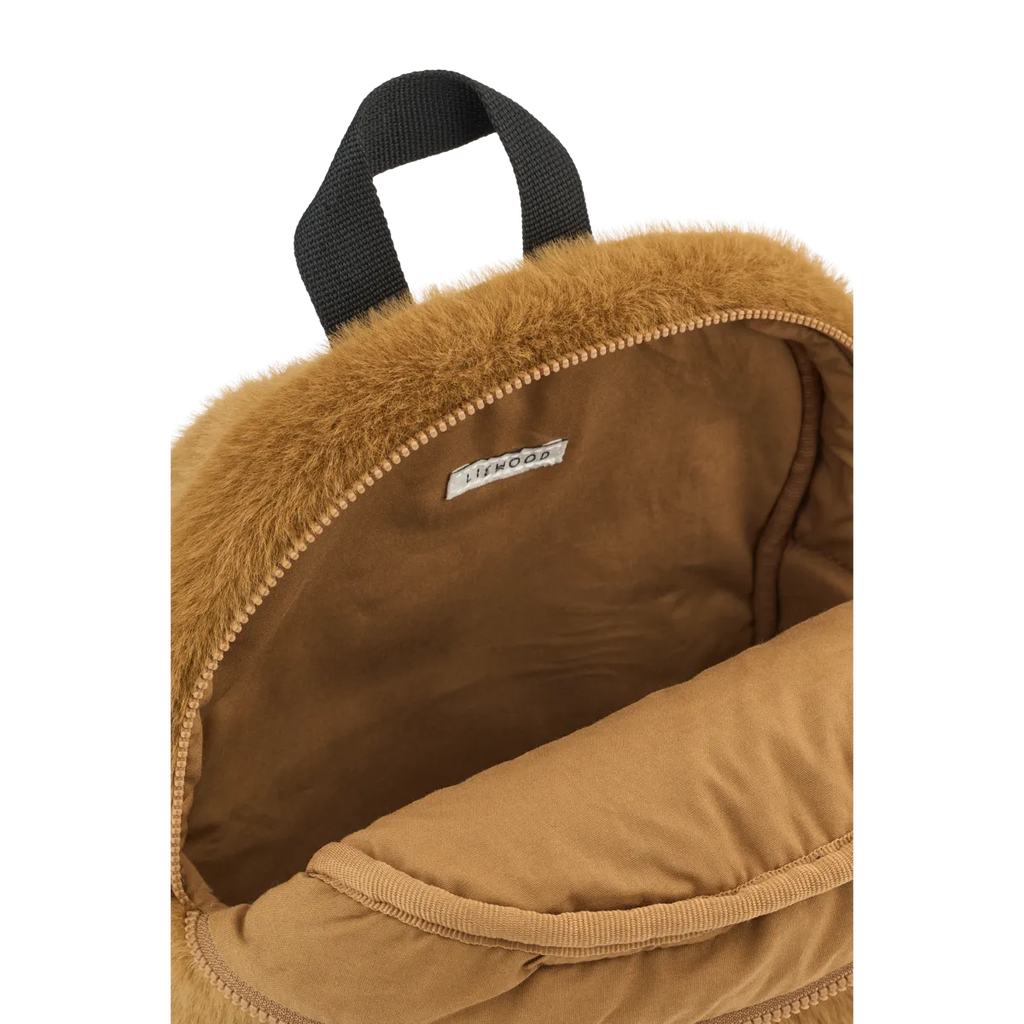 Kinder rugtas | Tiger plush | Golden caramel