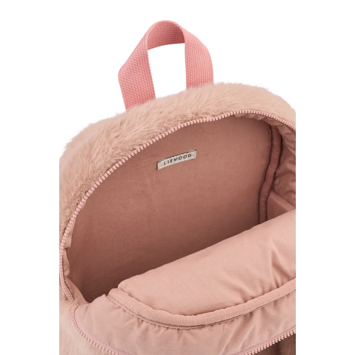 Kinder rugtas | Rabbit plush | Pale tuscany
