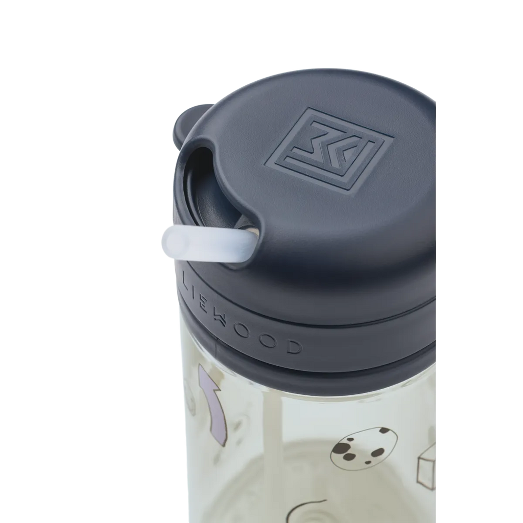 Tritan drinkbeker met rietje Pavia | Play & dusty peppermint