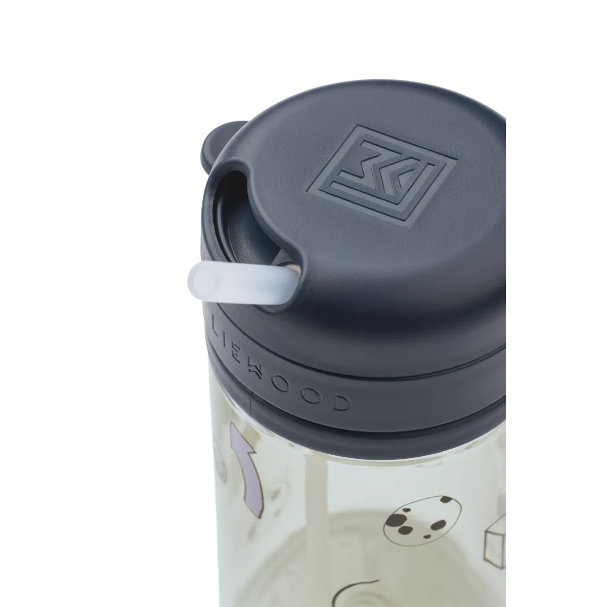 Tritan drinkbeker met rietje Pavia | Play & dusty peppermint