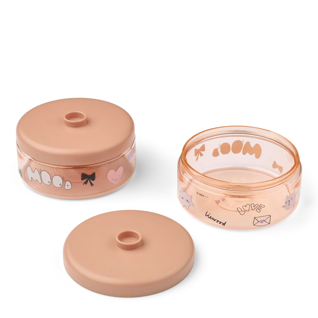 Tritan voedingsbakjes Dominique | 500 ml | Set van 2 | Mood & pale tuscany