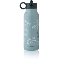 Pre-order | Drinkfles Falk | Race cars & beach blue