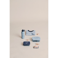 Lunchbox Arthur | Race cars & beach blue