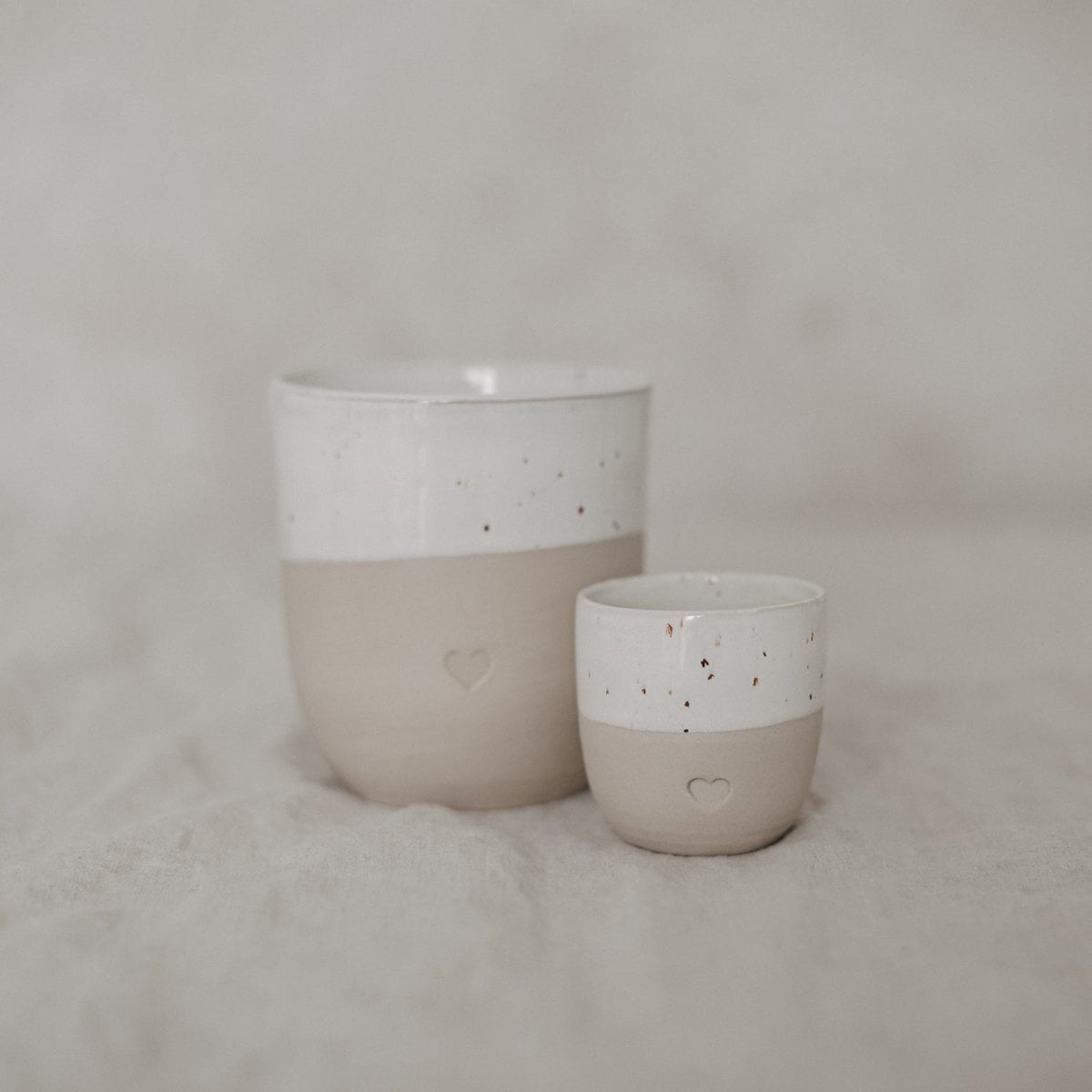 Handgemaakt espressokopje | Hartje