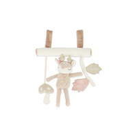 Activiteitenhanger hert | Beige & roze