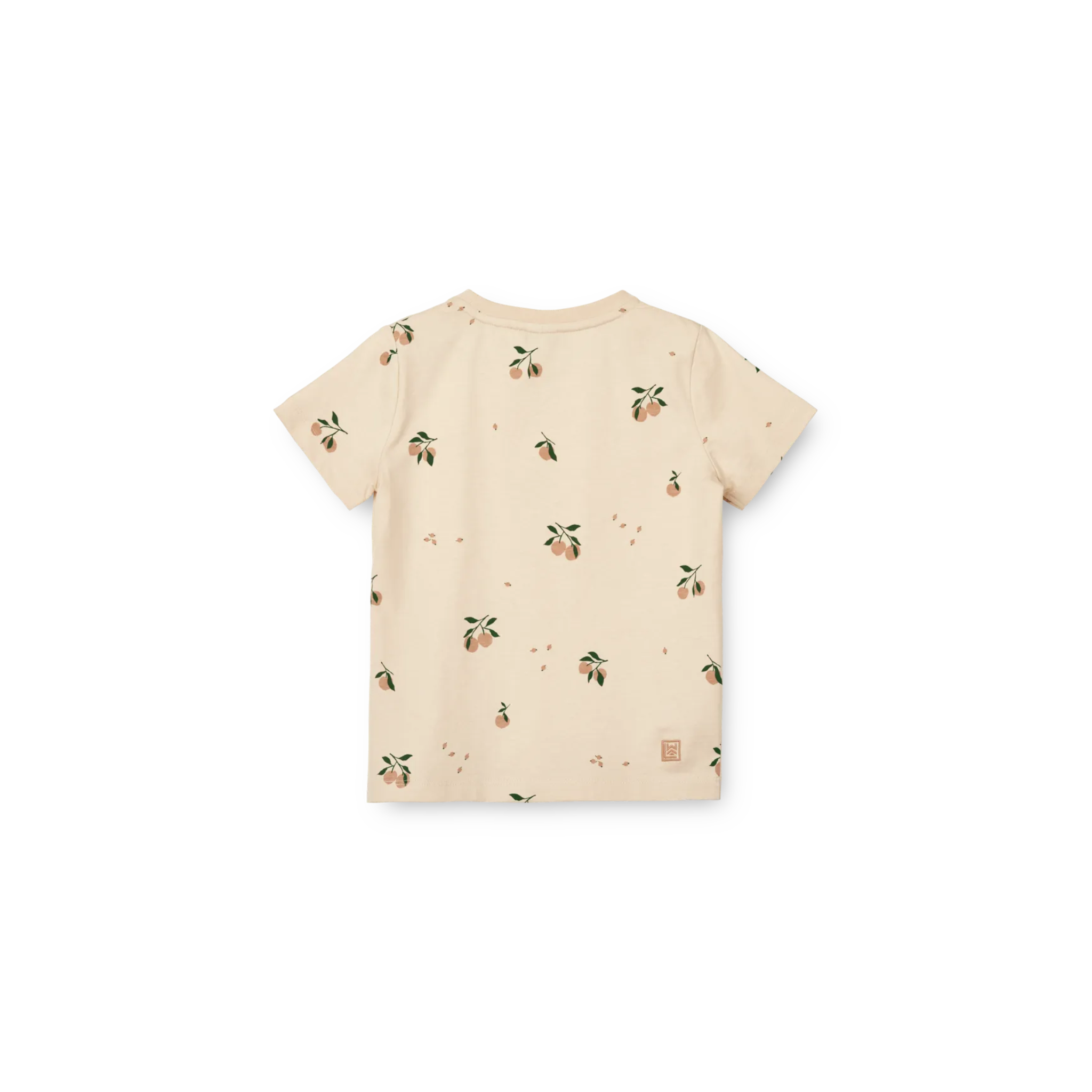 Pre-order | Shortsleeve t-shirt Apia | Peach & sea shell