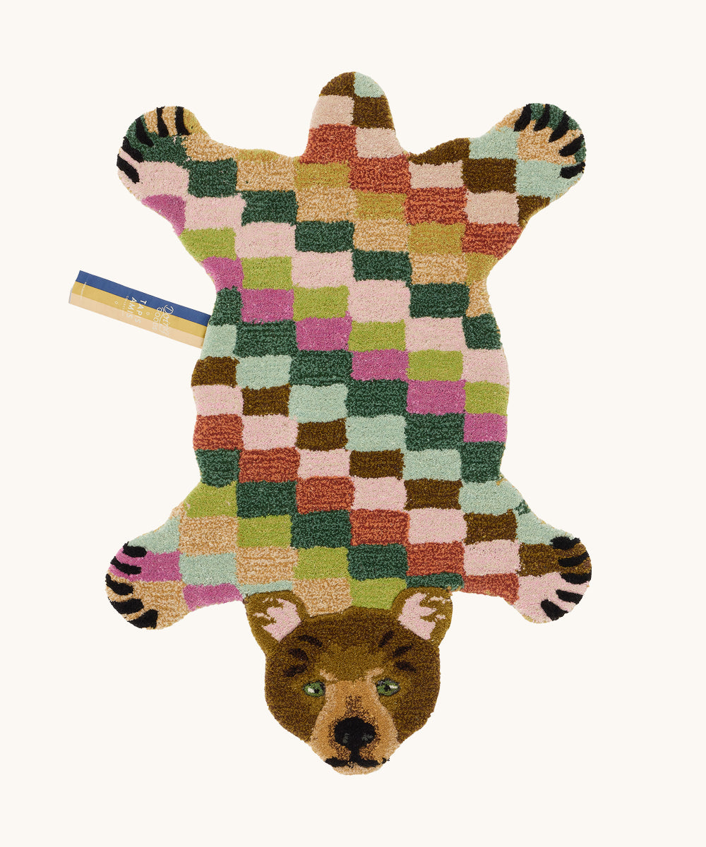 Pre-order | Vloerkleed | Archie check bear