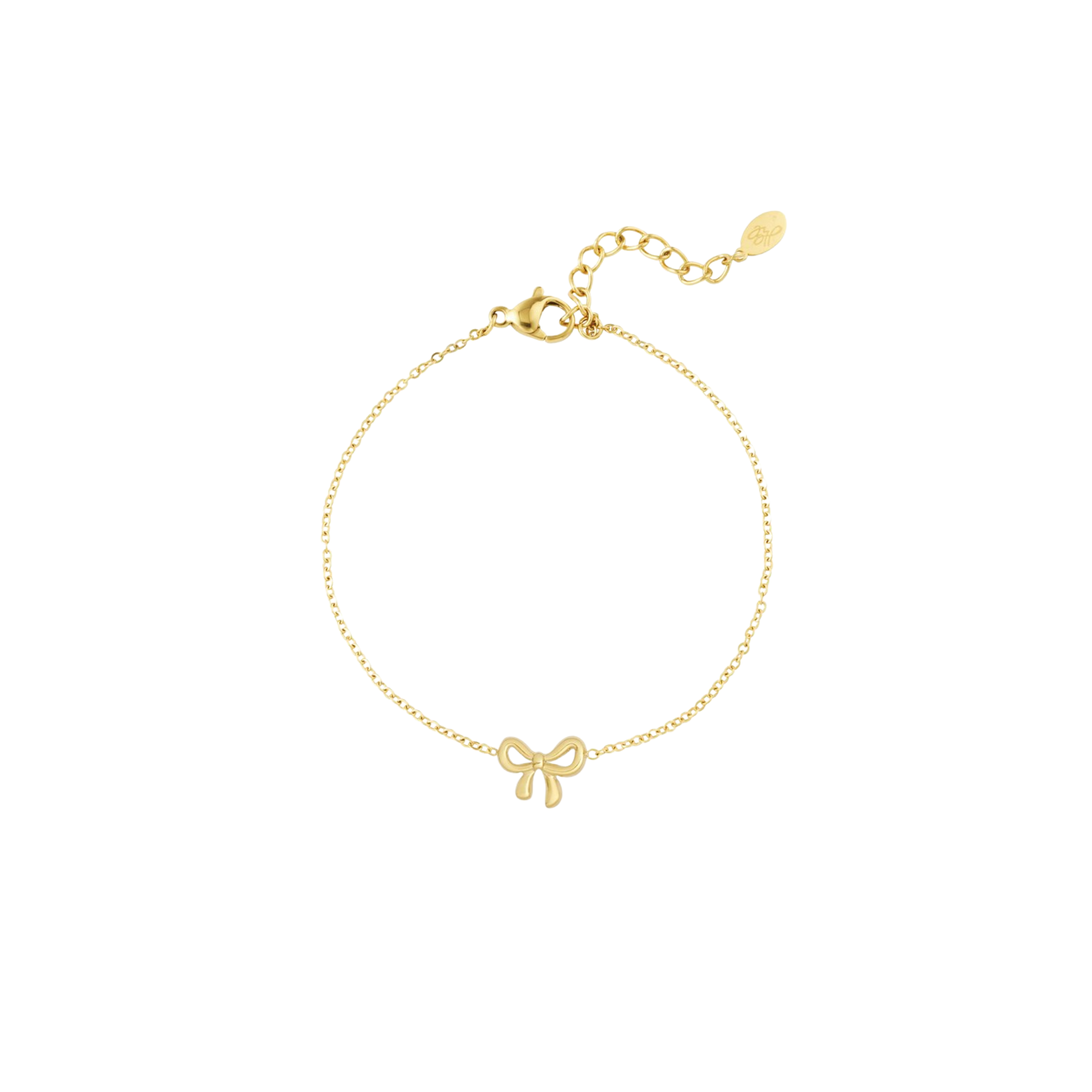 Pre-order | Armband | Bow life | Goud