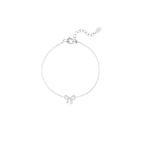 Pre-order | Armband | Bow life | Zilver